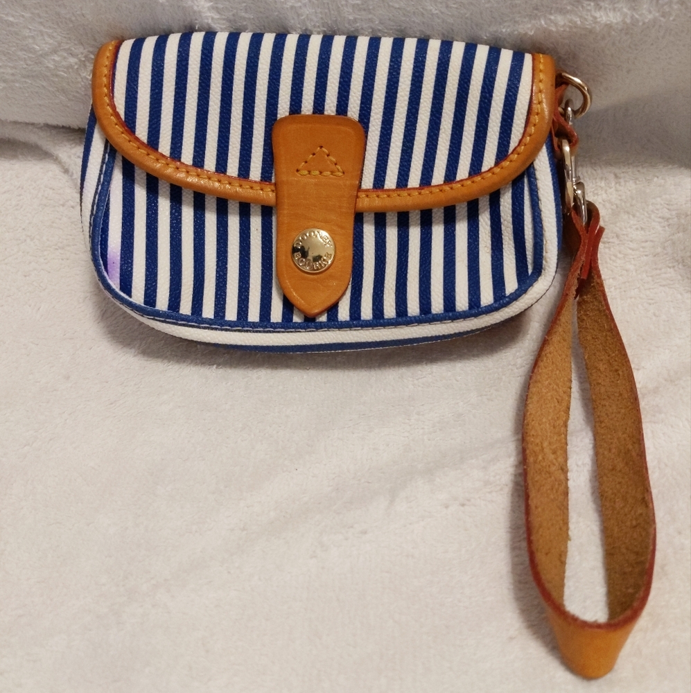Dooney And Burke Nautical Clutch Purse